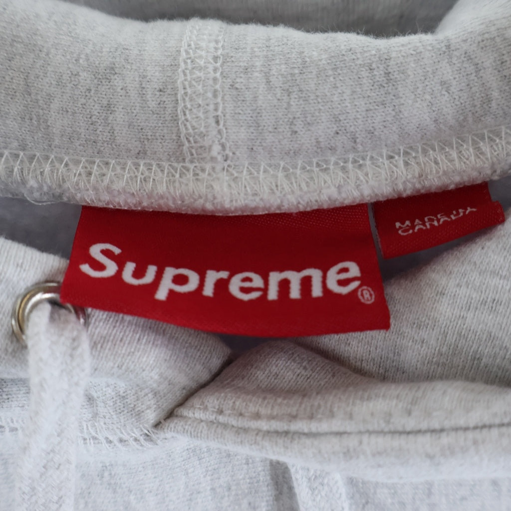 SUPREME(シュプリーム) 23AW Box Logo Hooded sweatshirt 迷彩柄 カモフラ ボックスロゴ フーデッド スウェット プルオーバーパーカー グレー