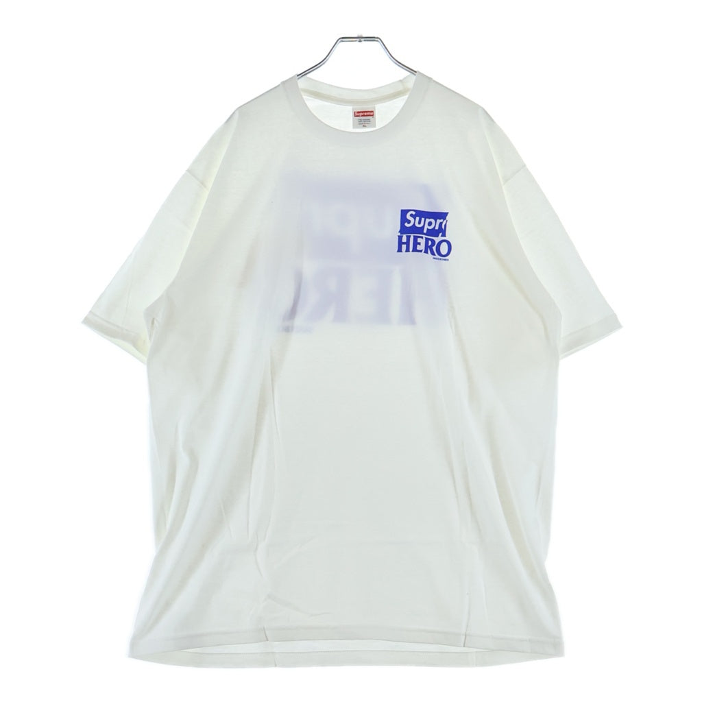 SUPREME(シュプリーム) 22SS ×ANTIHERO Dog Tee アンタイヒーロー ロゴプリント ドッグ クルーネック 半袖Tシャツ カットソー ホワイト