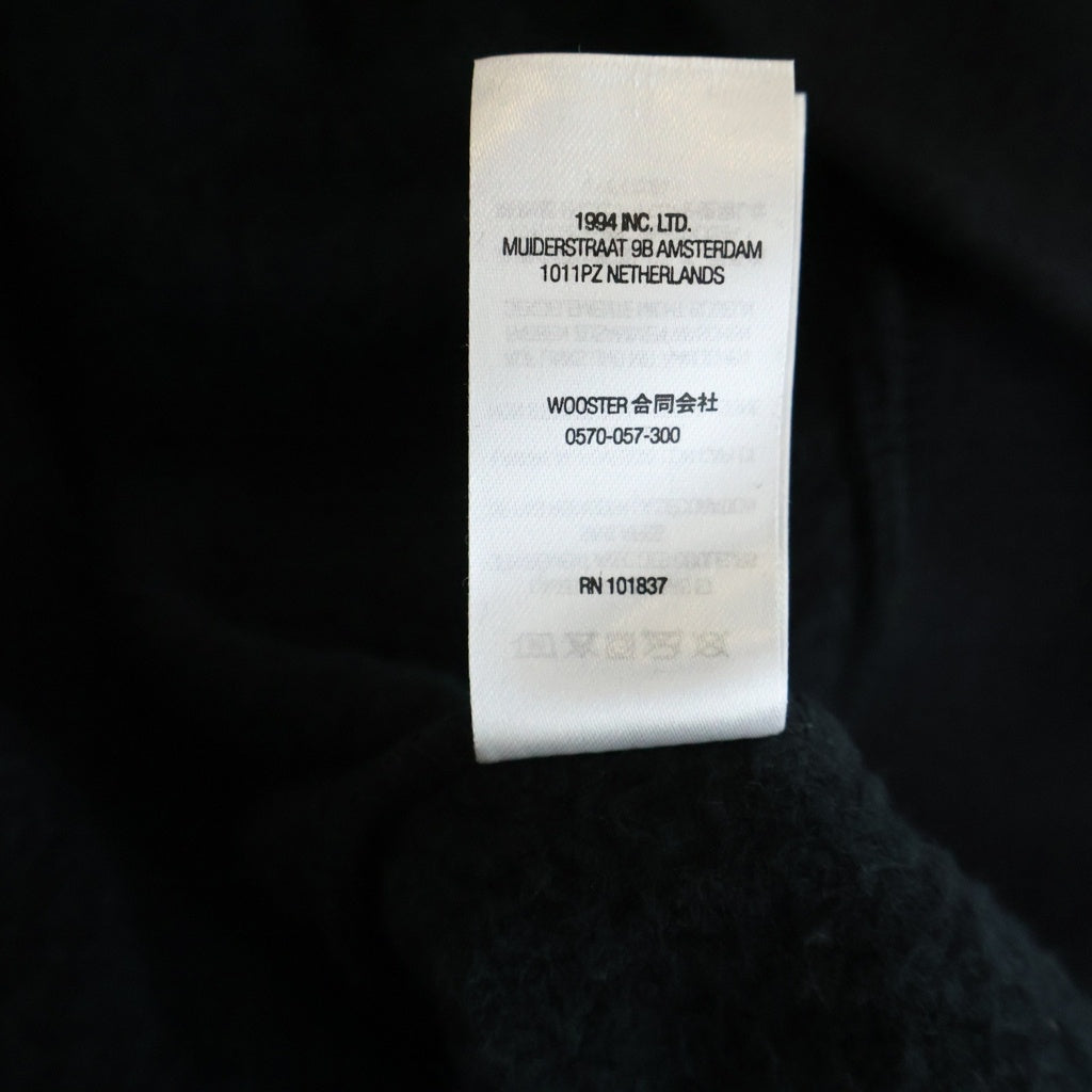 SUPREME(シュプリーム) 22SS ×BURBERRY Box Logo Hooded Sweatshirt バーバリー ボックスロゴ スウェットプルオーバーパーカー ブラック