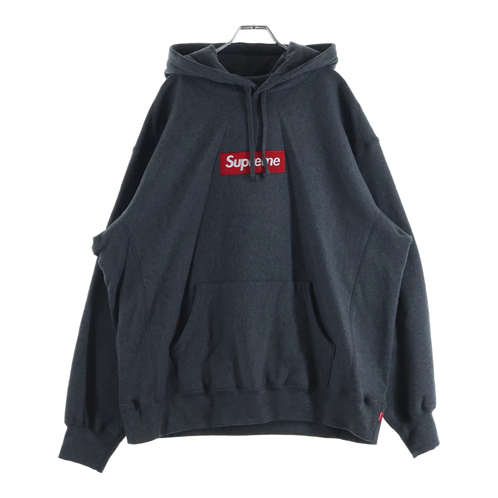 SUPREME(シュプリーム) 21AW Box Logo Hooded Sweatshirt ボックスロゴ フーデッド スウェットシャツ プルオーバーパーカー グレー