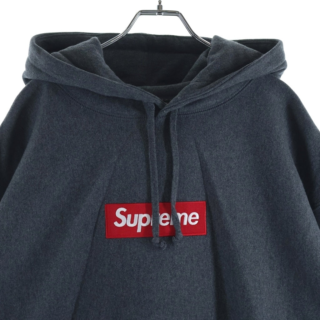 SUPREME(シュプリーム) 21AW Box Logo Hooded Sweatshirt ボックスロゴ フーデッド スウェットシャツ プルオーバーパーカー グレー