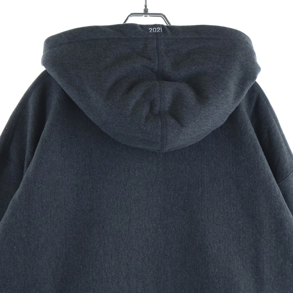SUPREME(シュプリーム) 21AW Box Logo Hooded Sweatshirt ボックスロゴ フーデッド スウェットシャツ プルオーバーパーカー グレー