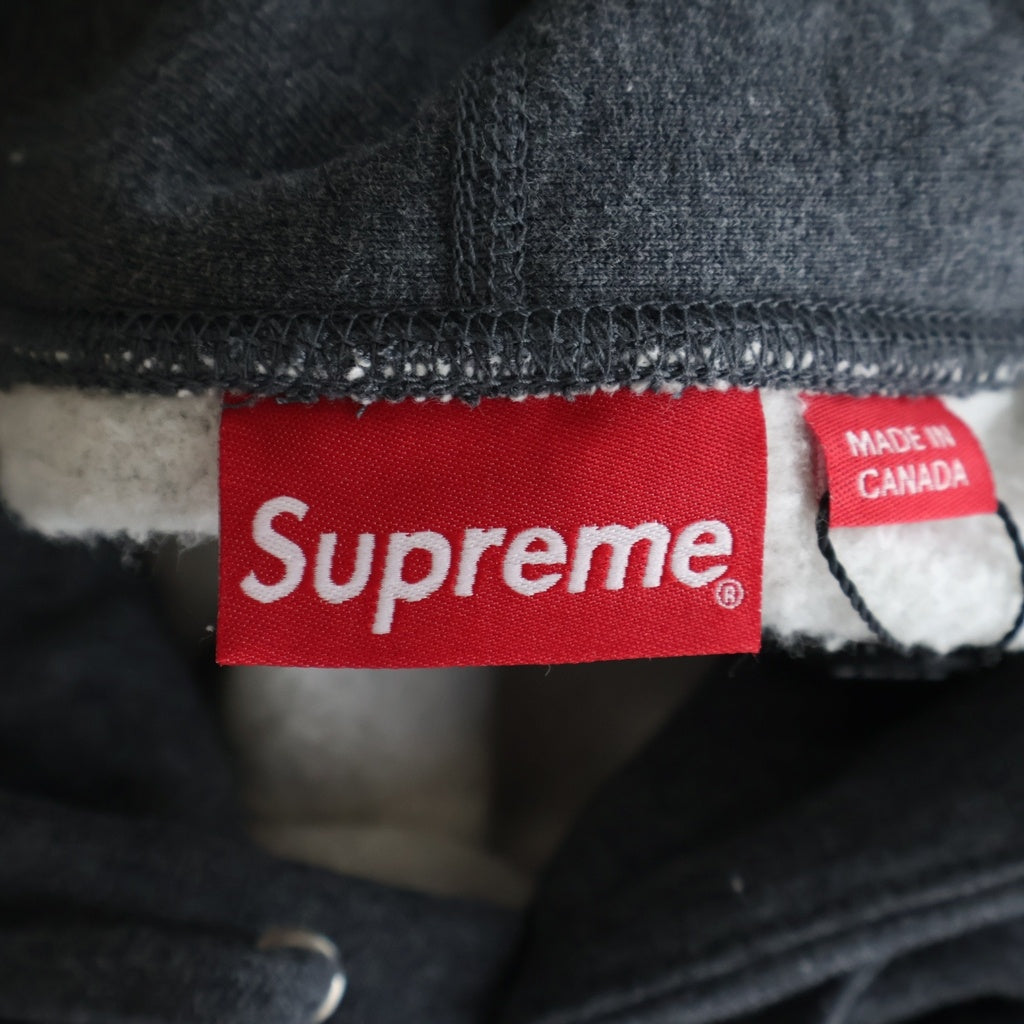 SUPREME(シュプリーム) 21AW Box Logo Hooded Sweatshirt ボックスロゴ フーデッド スウェットシャツ プルオーバーパーカー グレー