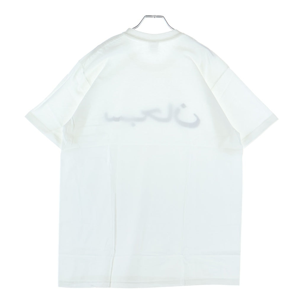SUPREME(シュプリーム) 23SS Arabic Logo Tee アラビック ロゴプリント クルーネック 半袖Tシャツ カットソー ホワイト