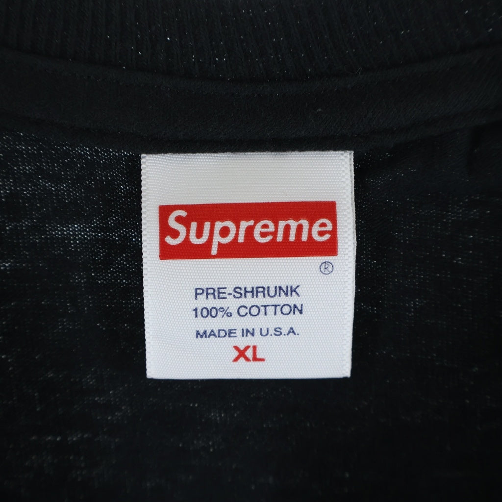 SUPREME(シュプリーム) 21AW ×Thrasher Game Tee スラッシャー ゲーム プリント クルーネック 半袖Tシャツ カットソー ブラック