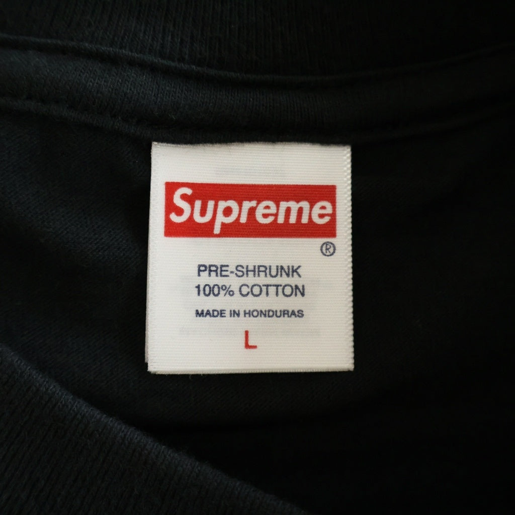 SUPREME(シュプリーム) 26SS Spider-Man Tee スパイダーマン フロントプリント クルーネック 半袖Tシャツ カットソー ブラック