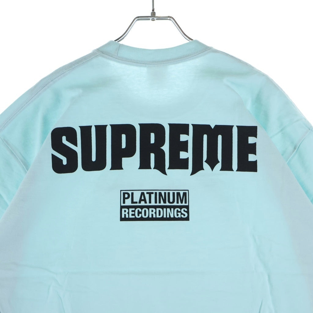 SUPREME(シュプリーム) 22SS Still Talking Tee スティル トーキング クルーネック 半袖Tシャツ カットソー ライトブルー
