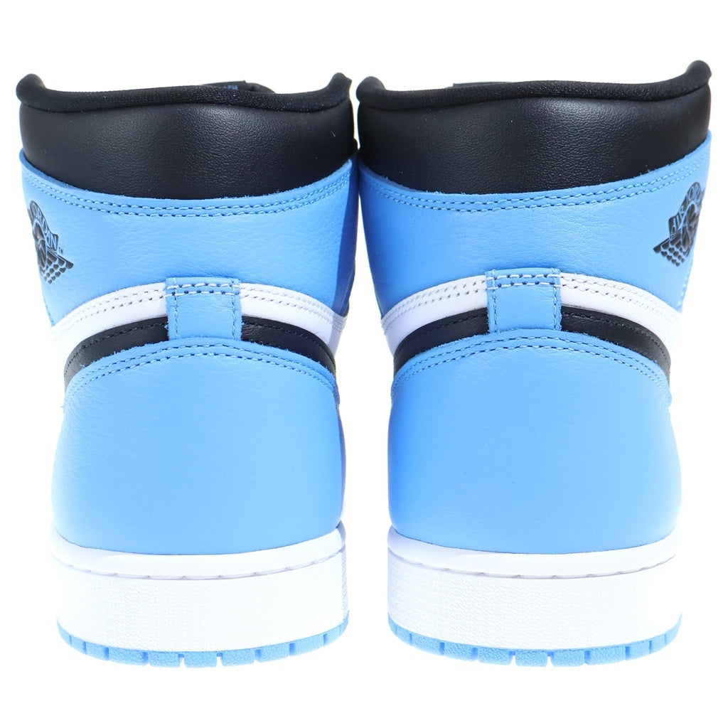 NIKE(ナイキ) AIR JORDAN 1 RETRO HI OG UNIVERSITY BLUE UNC TOE DZ5485-400 エアジョーダン レトロ ユニバーシティブルー ユーエヌシートゥ ハイカットスニーカー US10/28cm