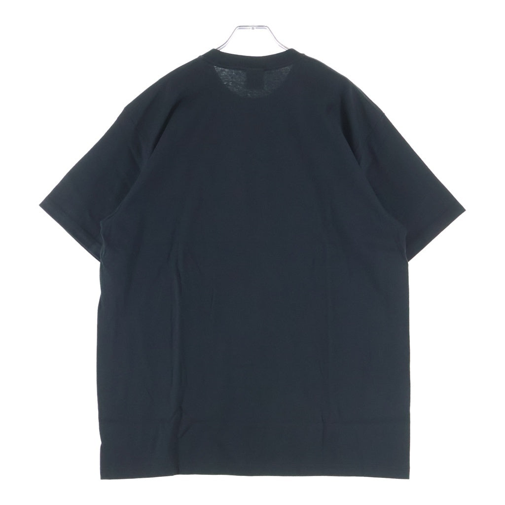 SUPREME(シュプリーム) 24AW ×Martine Rose Tee マーティンローズ プリントロゴ クルーネック 半袖Tシャツ カットソー ブラック