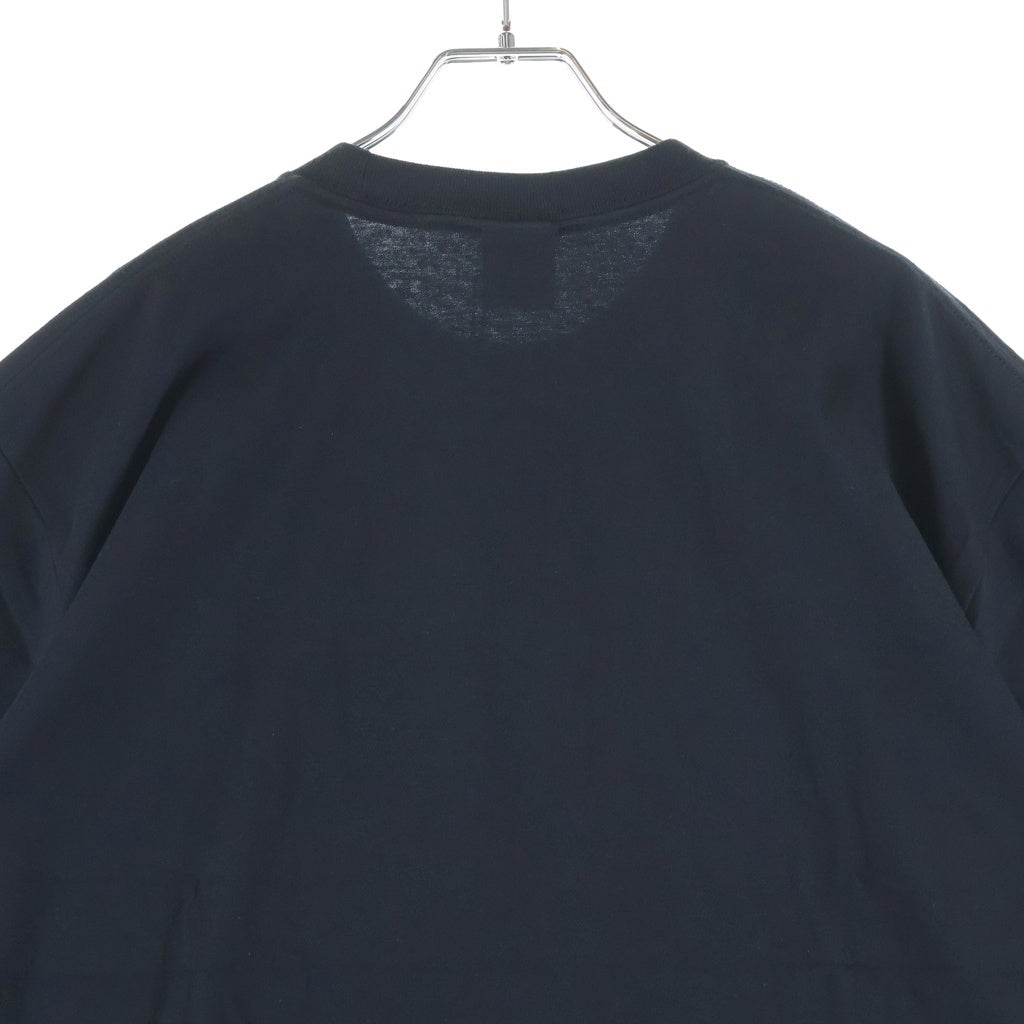 SUPREME(シュプリーム) 24AW ×Martine Rose Tee マーティンローズ プリントロゴ クルーネック 半袖Tシャツ カットソー ブラック
