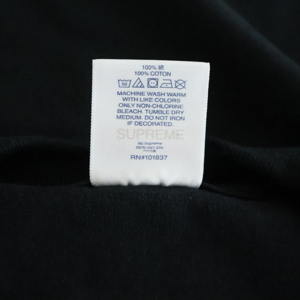 SUPREME(シュプリーム) 22SS Gas Tee ガス プリント クルーネック 半袖Tシャツ カットソー ブラック