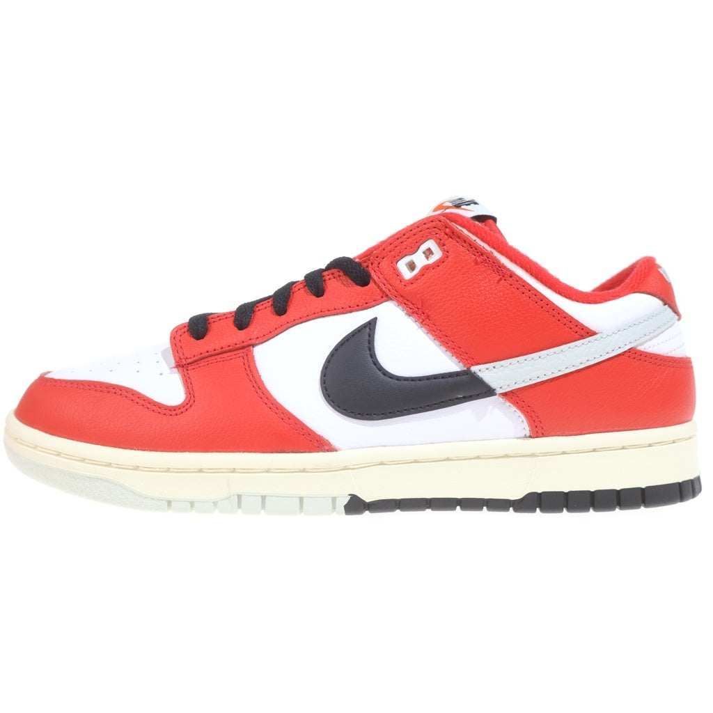 NIKE(ナイキ) DUNK LOW RETRO PRM CHICAGO SPLIT DZ2536-600 ダンク レトロ シカゴスプリット ローカットスニーカー ホワイト/レッド US10/28cm