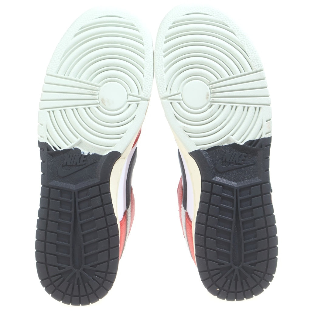 NIKE(ナイキ) DUNK LOW RETRO PRM CHICAGO SPLIT DZ2536-600 ダンク レトロ シカゴスプリット ローカットスニーカー ホワイト/レッド US10/28cm