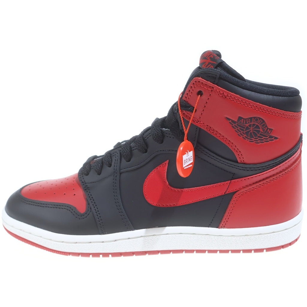 NIKE(ナイキ) AIR JORDAN 1 HIGH 85 BRED HV6674-067 エアジョーダン 1 85 ブレッド ハイカットスニーカー ブラック/レッド US10/28cm