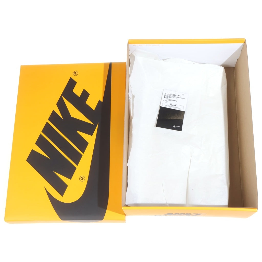 NIKE(ナイキ) AIR JORDAN 1 RETRO HIGH TAXI 555088-711 エアジョーダン 1 レトロ タクシー ハイカットスニーカー イエロー/ブラック US10/28cm