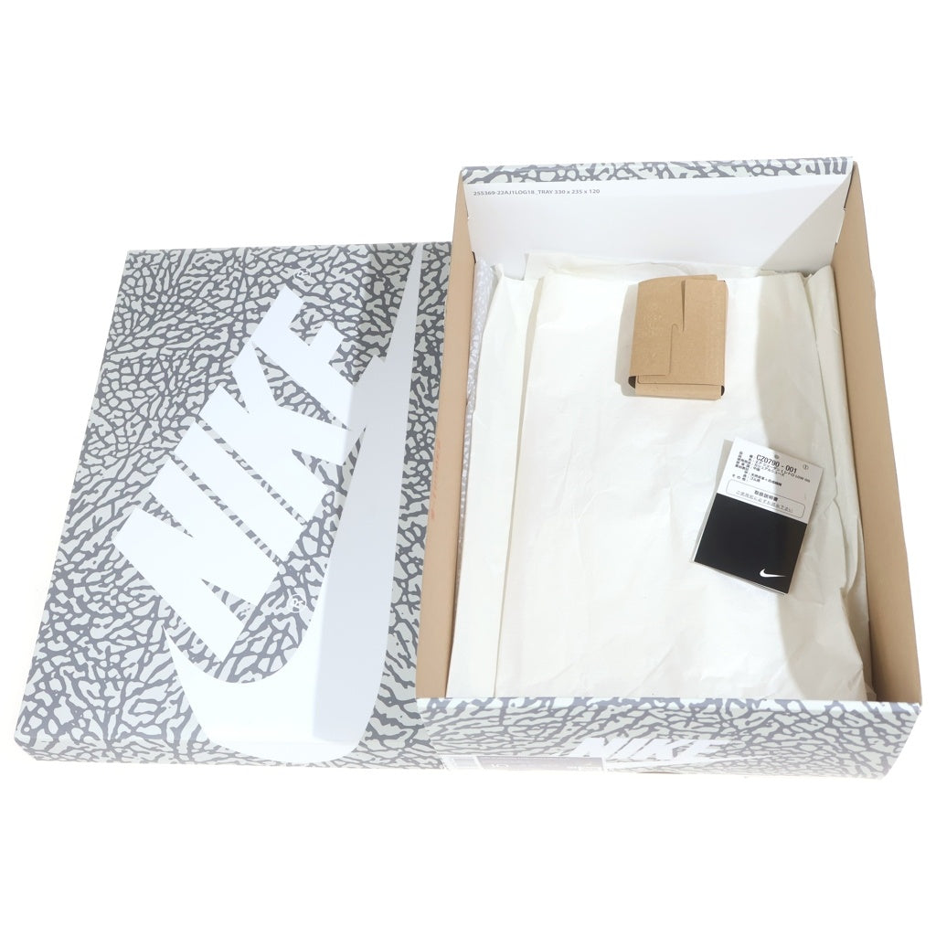 NIKE(ナイキ) AIR JORDAN 1 RETRO LOW OG BLACK CEMENT CZ0790-001 エアジョーダン1 ブラックセメント ローカットスニーカー グレー/ブラック US10/28cm