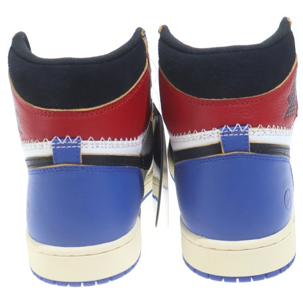 NIKE(ナイキ) ×Fragment Design ×UNION AIR JORDAN 1 HIGH OG フラグメントデザイン ユニオン エアジョーダン1 ハイカットスニーカー US10/28cm IO7847-002