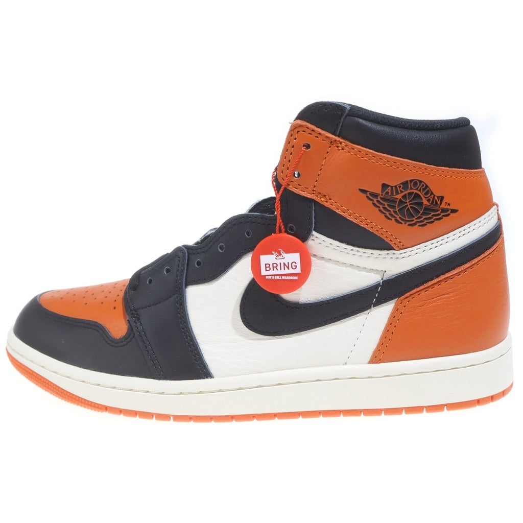 NIKE(ナイキ) AIR JORDAN 1 RETRO HIGH OG SHATTERED BACKBOARD エアジョーダン1 レトロ シャッタードバックボード ハイカットスニーカー US10/28cm DZ5485-008