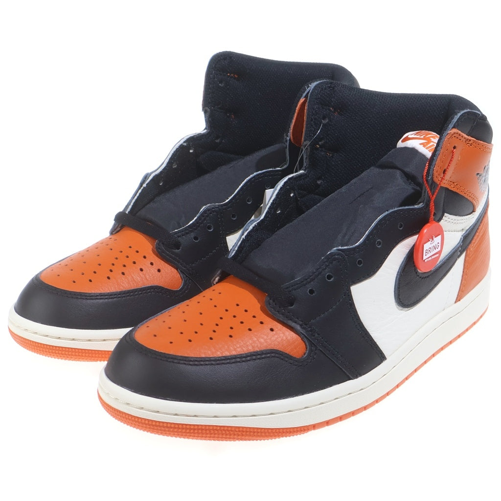 NIKE(ナイキ) AIR JORDAN 1 RETRO HIGH OG SHATTERED BACKBOARD エアジョーダン1 レトロ シャッタードバックボード ハイカットスニーカー US10/28cm DZ5485-008