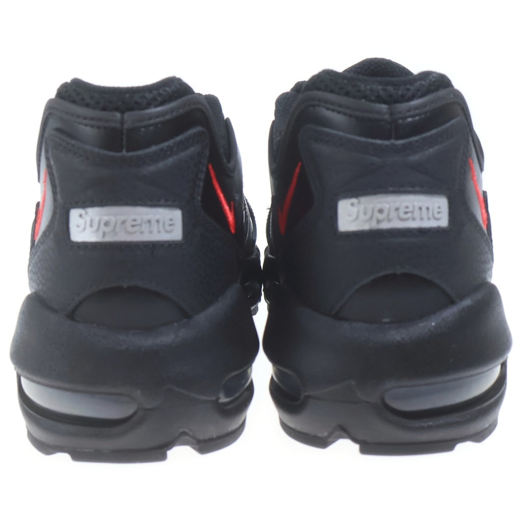 NIKE(ナイキ) ×SUPREME AIR MAX 96 CV7652-002 シュプリーム エアマックス96 ローカットスニーカー ブラック US10/28cm
