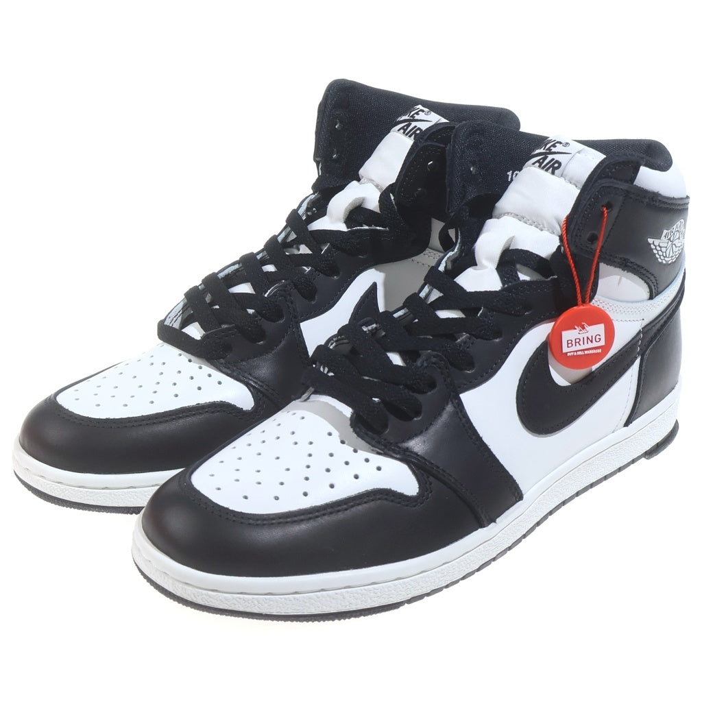 NIKE(ナイキ) AIR JORDAN 1 HI 85 BLACK/WHITE BQ4422-001 エアジョーダン1 85 パンダ ハイカットスニーカー ブラック/ホワイト US10/28cm