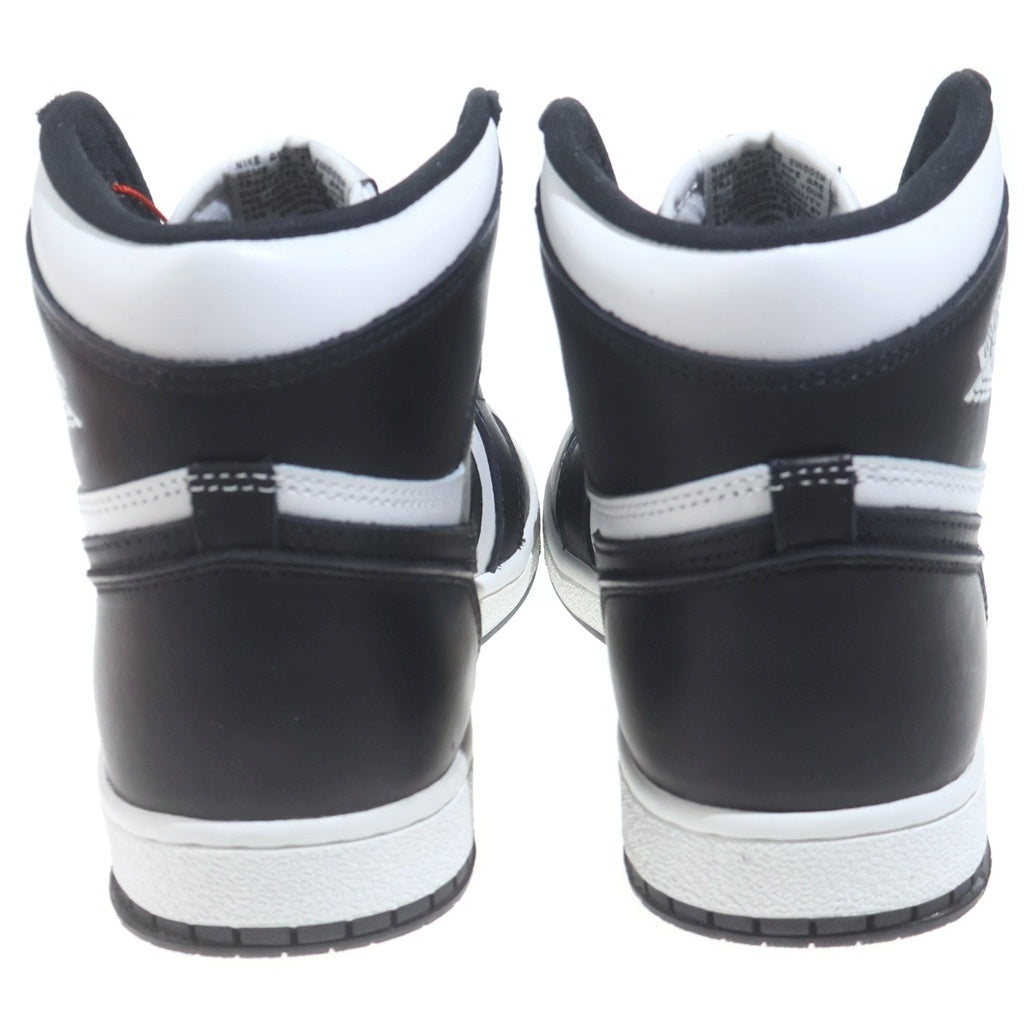 NIKE(ナイキ) AIR JORDAN 1 HI 85 BLACK/WHITE BQ4422-001 エアジョーダン1 85 パンダ ハイカットスニーカー ブラック/ホワイト US10/28cm