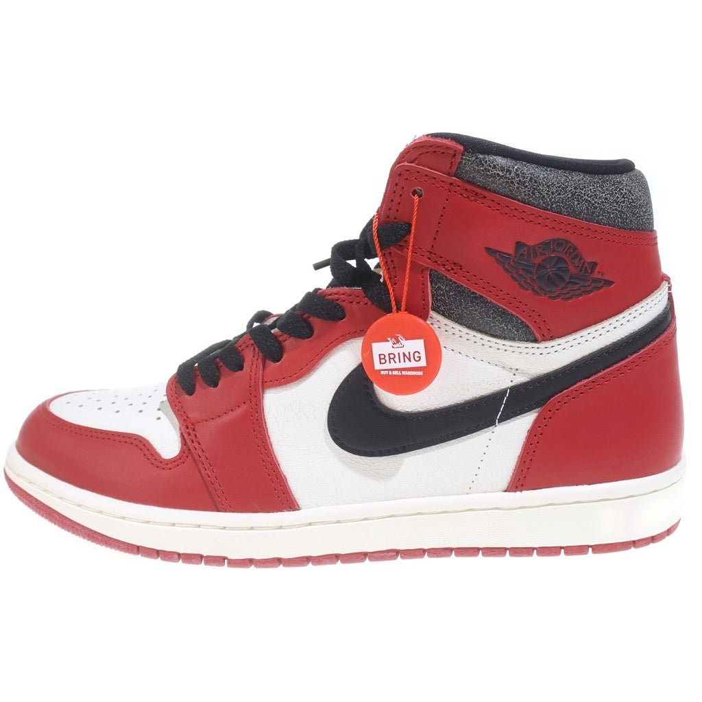 NIKE(ナイキ) AIR JORDAN 1 HIGH OG LOST & FOUND CHICAGO DZ5485-612 エアジョーダン1 ロスト&ファウンド ハイカットスニーカー ブラック/ホワイト/レッド US10/28cm