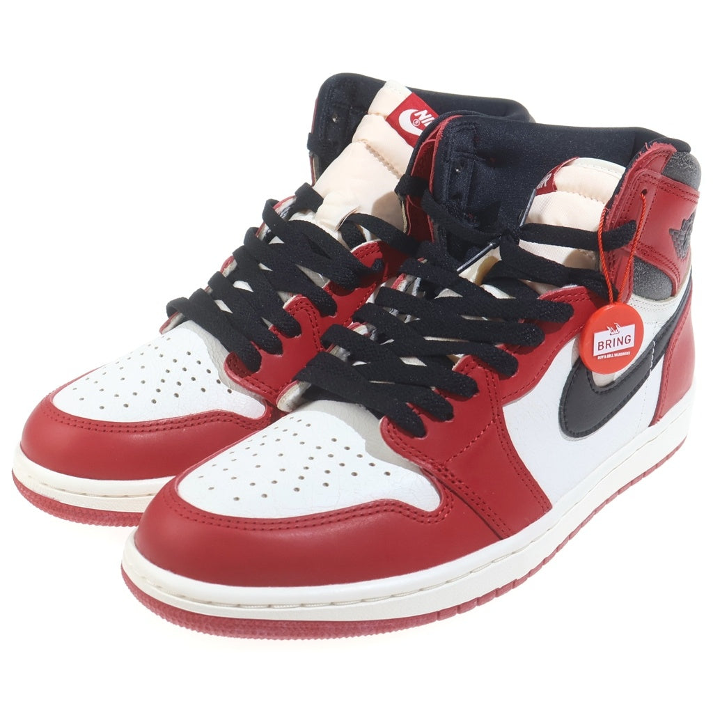 NIKE(ナイキ) AIR JORDAN 1 HIGH OG LOST & FOUND CHICAGO DZ5485-612 エアジョーダン1 ロスト&ファウンド ハイカットスニーカー ブラック/ホワイト/レッド US10/28cm