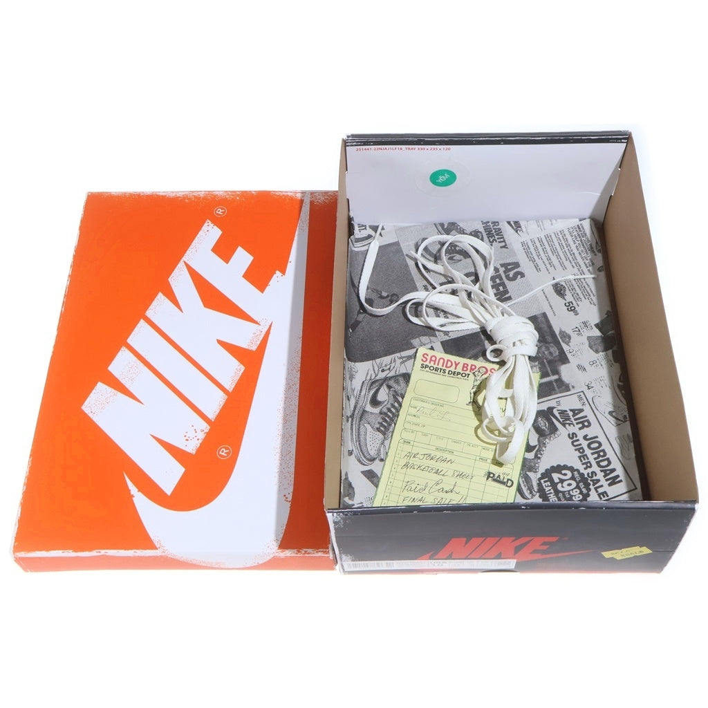 NIKE(ナイキ) AIR JORDAN 1 HIGH OG LOST & FOUND CHICAGO DZ5485-612 エアジョーダン1 ロスト&ファウンド ハイカットスニーカー ブラック/ホワイト/レッド US10/28cm
