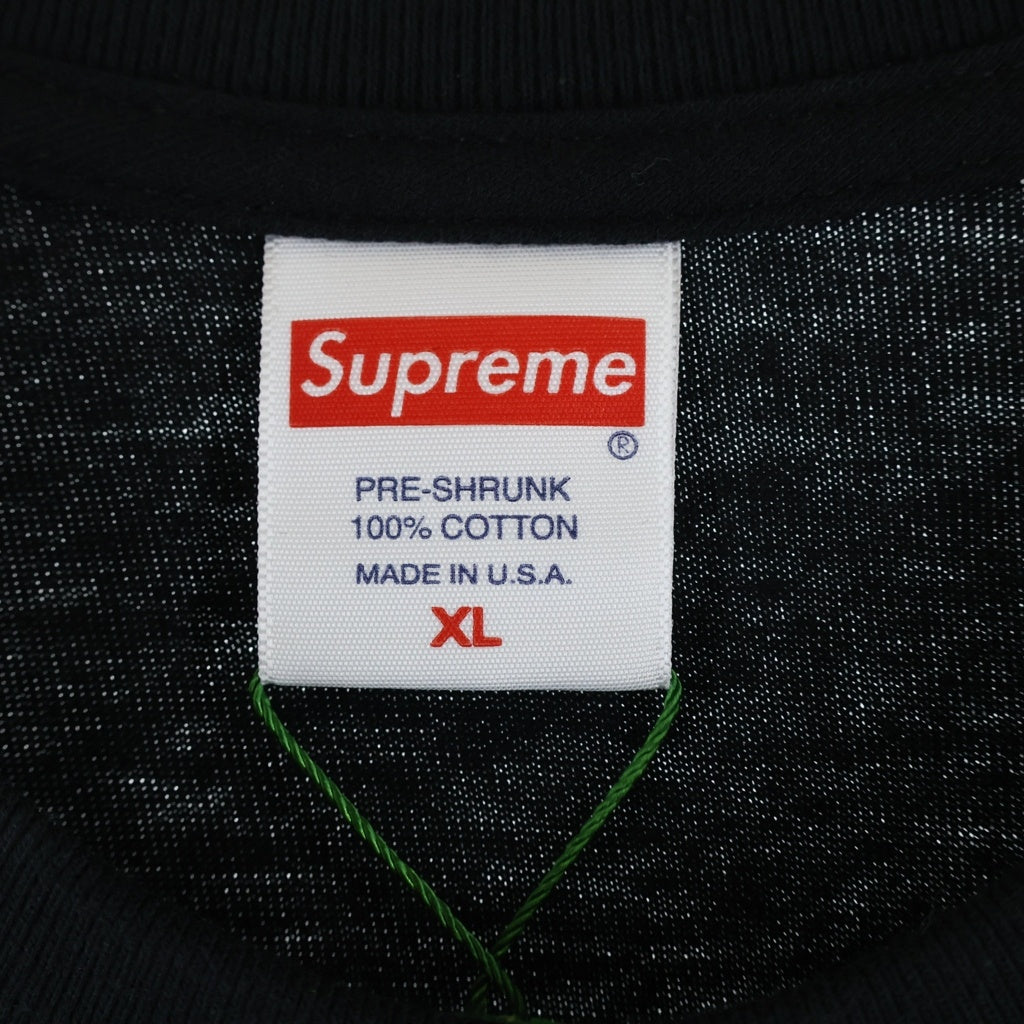 SUPREME(シュプリーム) 20AW Cross Box Logo Tee クロスボックスロゴ クルーネック 半袖Tシャツ カットソー ブラック