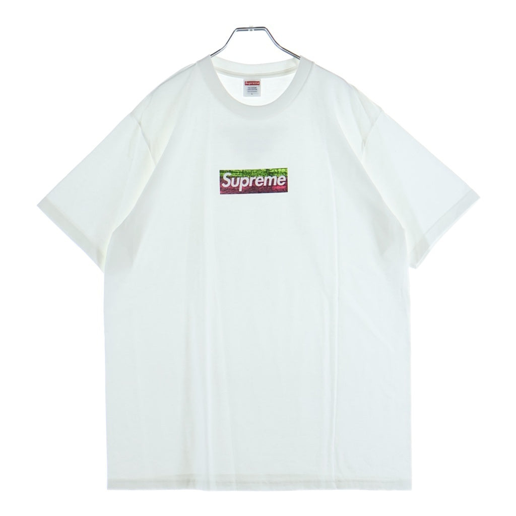 SUPREME(シュプリーム) 25SS Los Angeles Fire Relief Box Logo Tee ロサンゼルス ボックスロゴ 半袖Tシャツ カットソー ホワイト