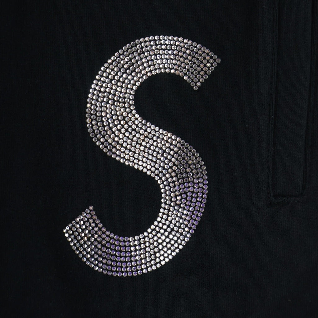 SUPREME(シュプリーム) 21SS ×Swarovski S Logo Sweatpant スワロフスキー Sロゴ スウェットパンツ ブラック