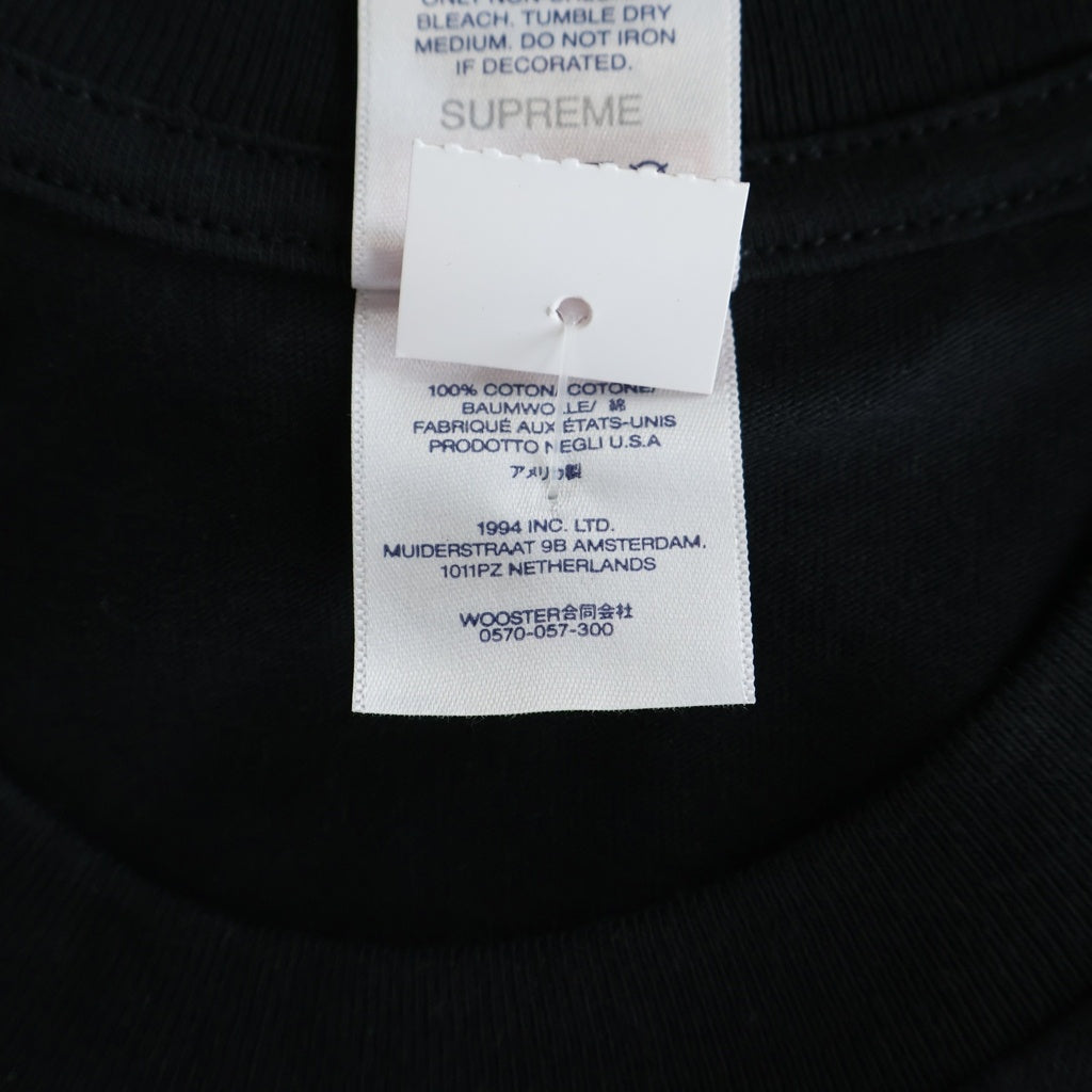 SUPREME(シュプリーム) 23AW Camacho Tee カマチョ プリント クルーネック 半袖Tシャツ カットソー ブラック