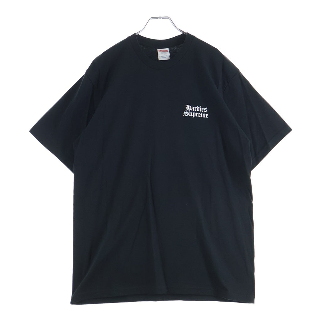 SUPREME(シュプリーム) 23SS Hardies Dog Tee ハーディーズ ドッグ プリント クルーネック 半袖Tシャツ カットソー ブラック