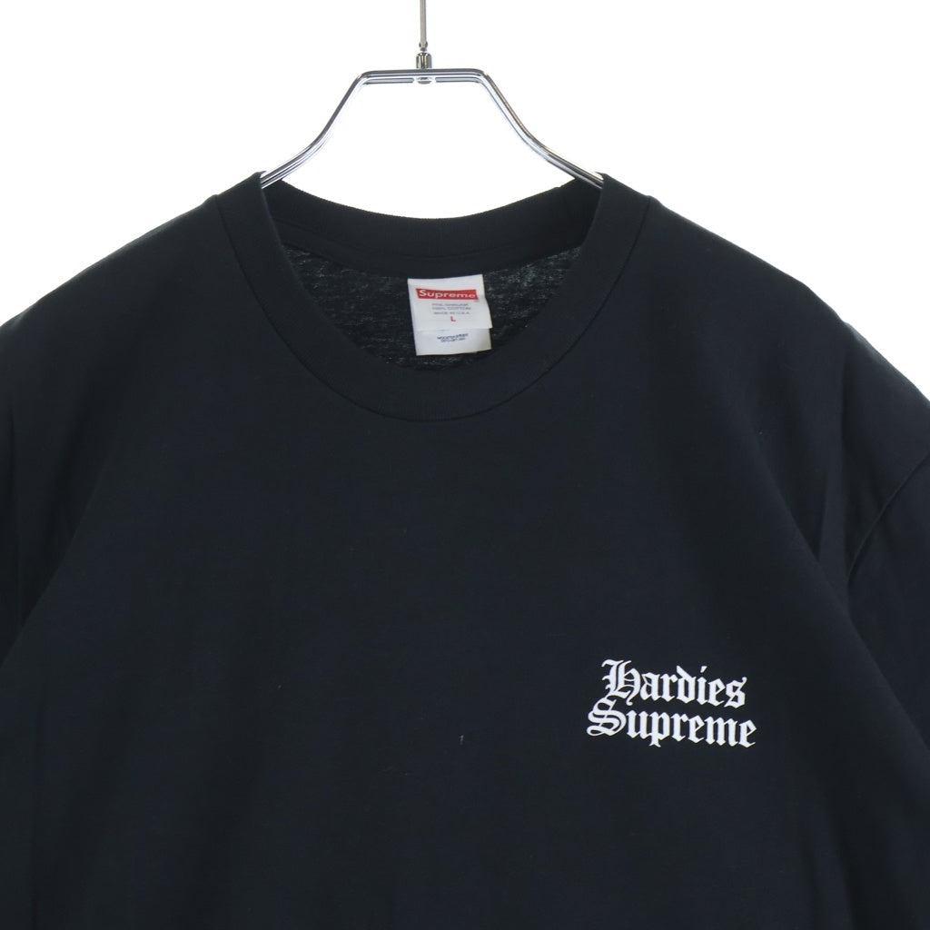 SUPREME(シュプリーム) 23SS Hardies Dog Tee ハーディーズ ドッグ プリント クルーネック 半袖Tシャツ カットソー ブラック