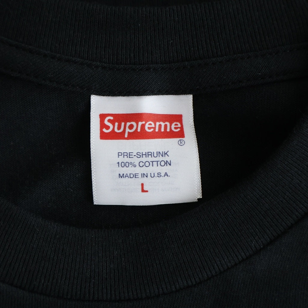 SUPREME(シュプリーム) 23SS Hardies Dog Tee ハーディーズ ドッグ プリント クルーネック 半袖Tシャツ カットソー ブラック