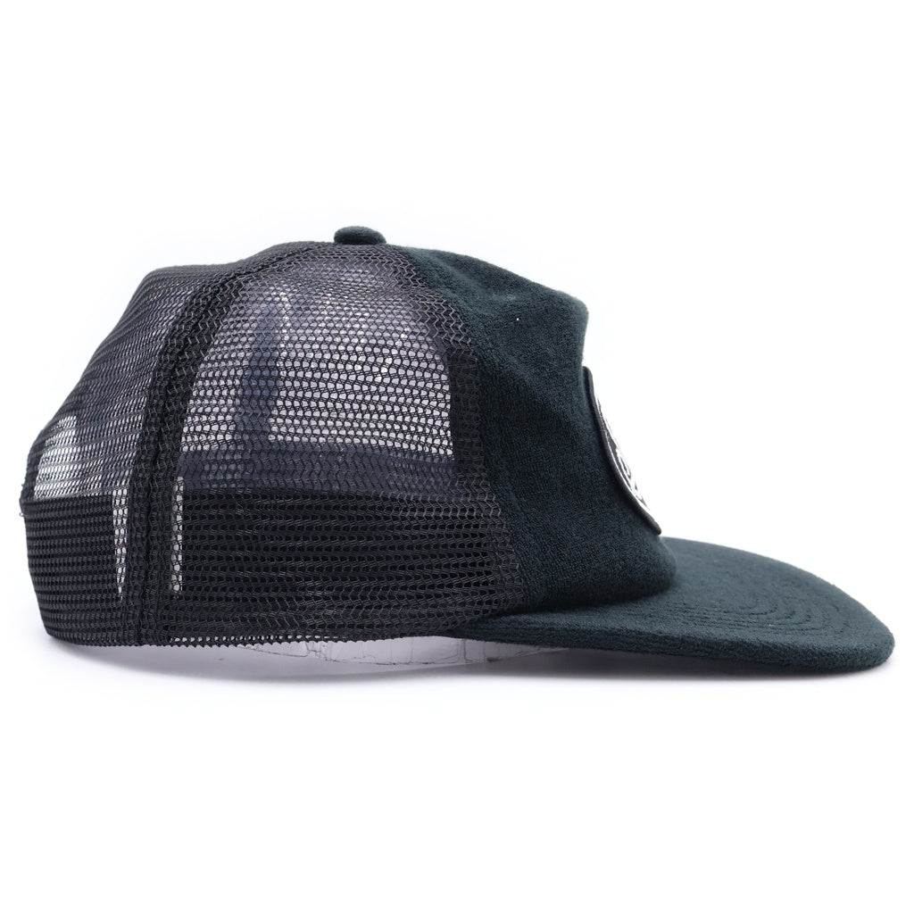 SUPREME(シュプリーム) 24SS Terry Mesh Back 5-Panel テリー ロゴパッチ メッシュ キャップ 帽子 ブラック