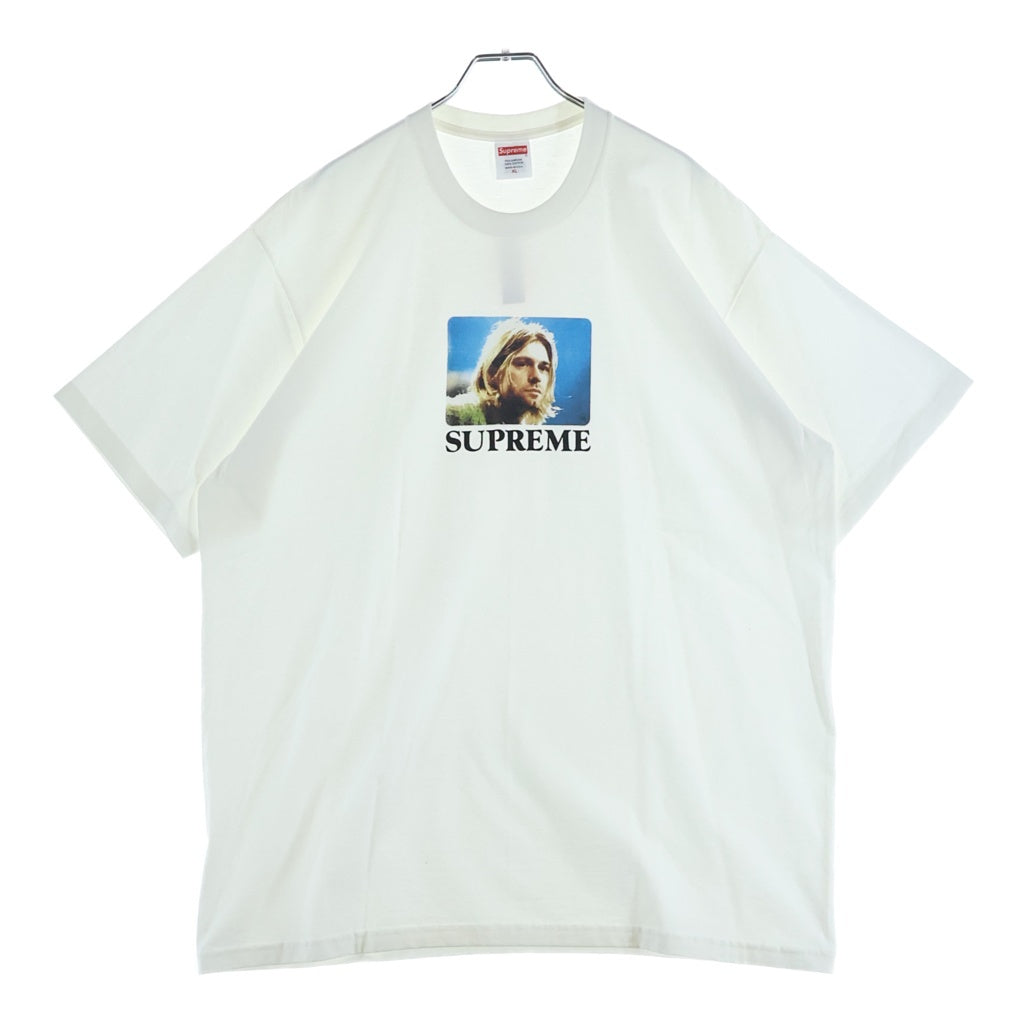 SUPREME(シュプリーム) 23SS Kurt Cobain Tee カートコバーン フォトプリント クルーネック 半袖Tシャツ カットソー ホワイト