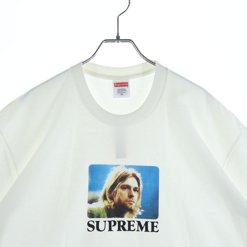 SUPREME(シュプリーム) 23SS Kurt Cobain Tee カートコバーン フォトプリント クルーネック 半袖Tシャツ カットソー ホワイト