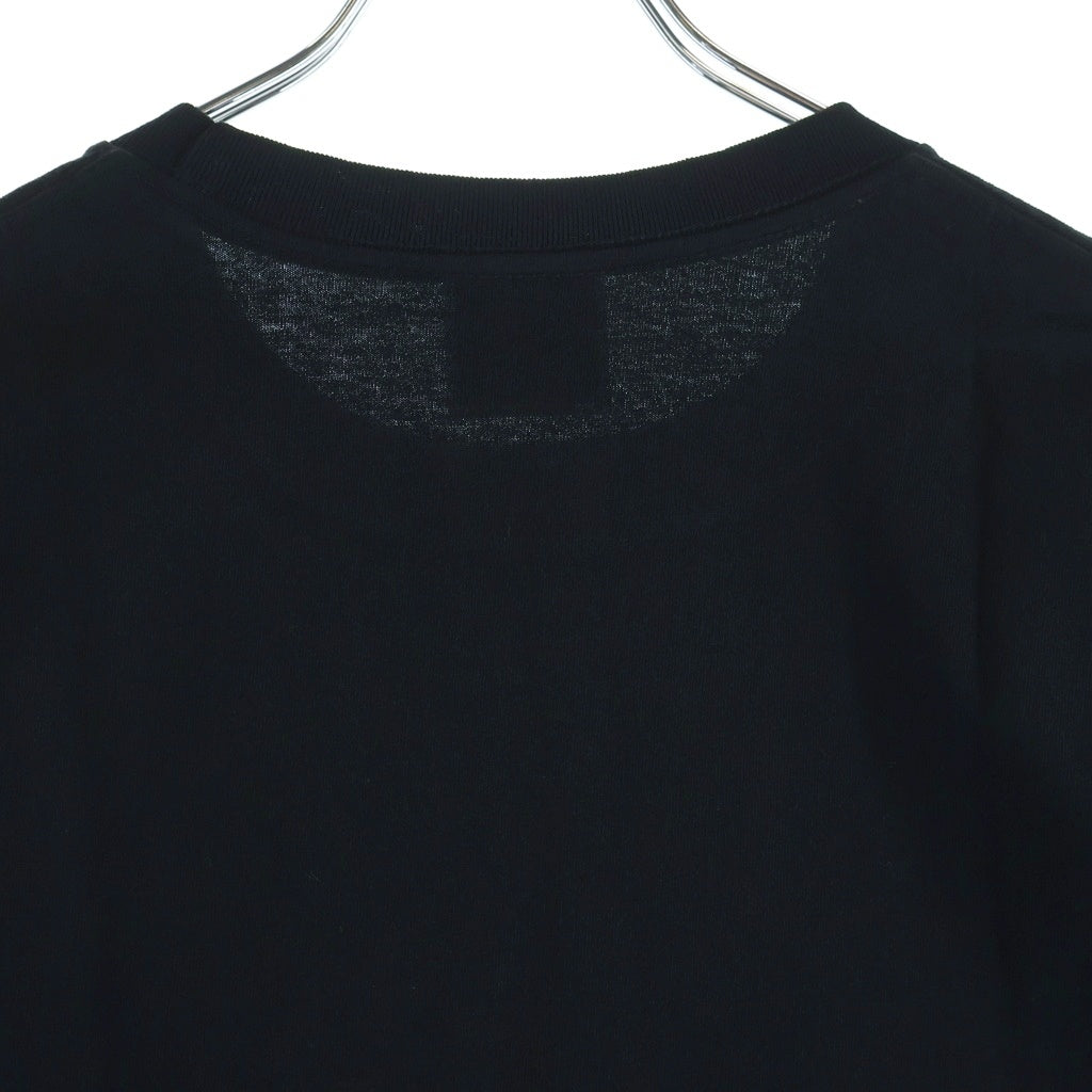 BAPE BY A BATHING APE(ベイプ ア ベイシング エイプ) Color Camo Side Shark Tee カラーカモ サイドシャーク プリント クルーネック 半袖Tシャツ カットソー ブラック