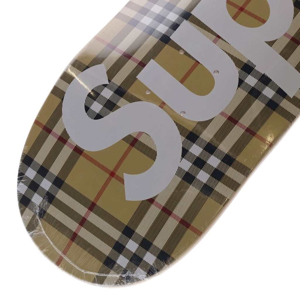 Supreme Burberryチェック スケートボードデッキ Supreme 【公式通販】
