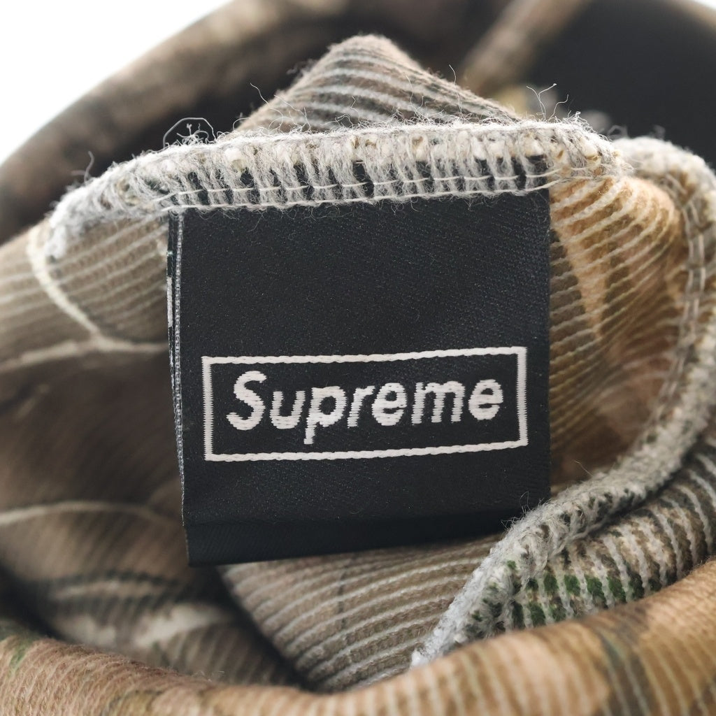 SUPREME(シュプリーム) 25AW ×NEW ERA Box Logo Beanie ニューエラ ボックスロゴ リアルツリーカモ ビーニー ニット帽 帽子 カーキ