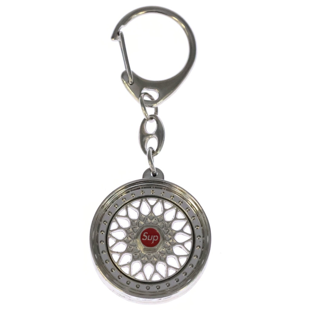 SUPREME(シュプリーム) 25AW × BBS RS Rim Keychain ホイール キーチェーン キーホルダー シルバー