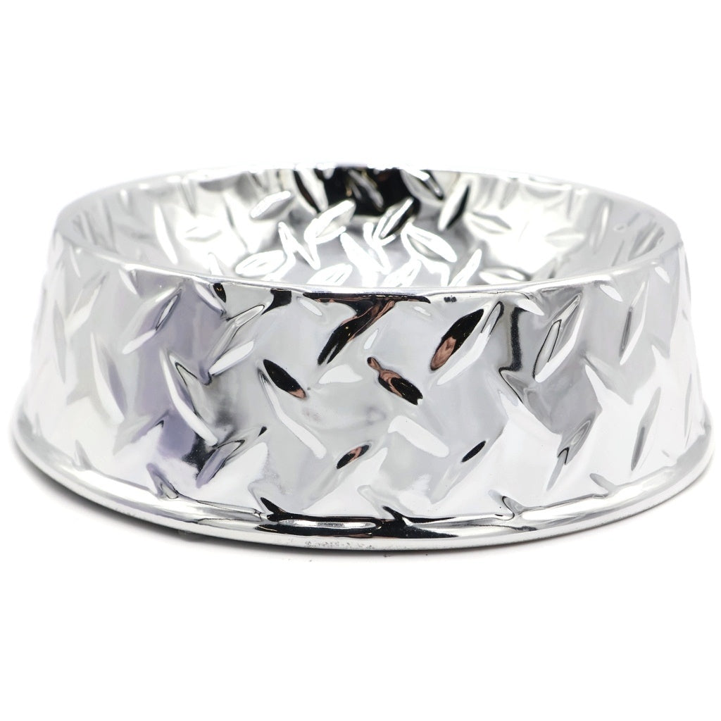 SUPREME(シュプリーム) 23SS Diamond Plate Dog Bowl ダイヤモンド プレート ドッグボウル シルバー ■