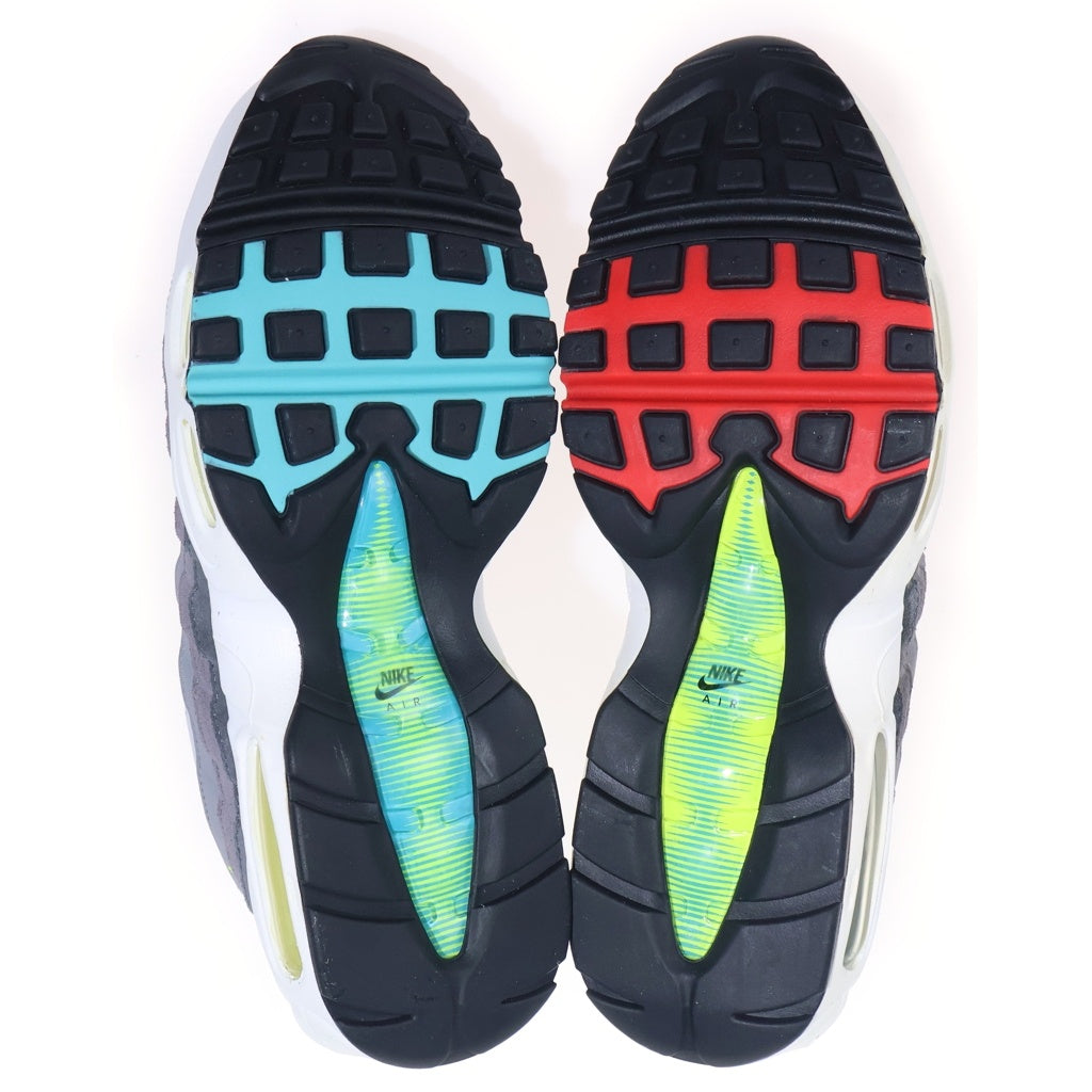 NIKE(ナイキ) AIR MAX 95 QS GREEDY CJ0589-001 エアマックス95 グリーディー ローカットスニーカー ホワイト/ブラック US9/27cm