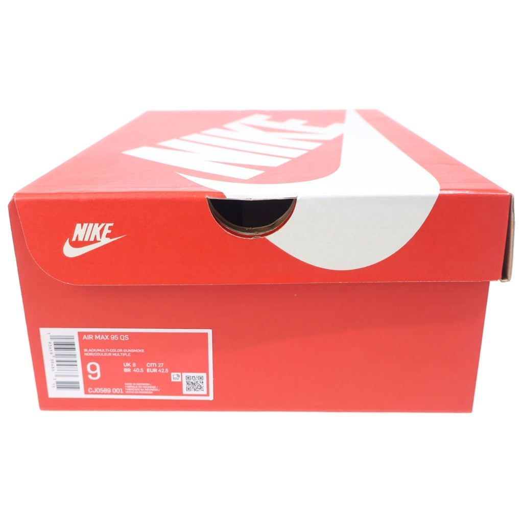 NIKE(ナイキ) AIR MAX 95 QS GREEDY CJ0589-001 エアマックス95 グリーディー ローカットスニーカー ホワイト/ブラック US9/27cm