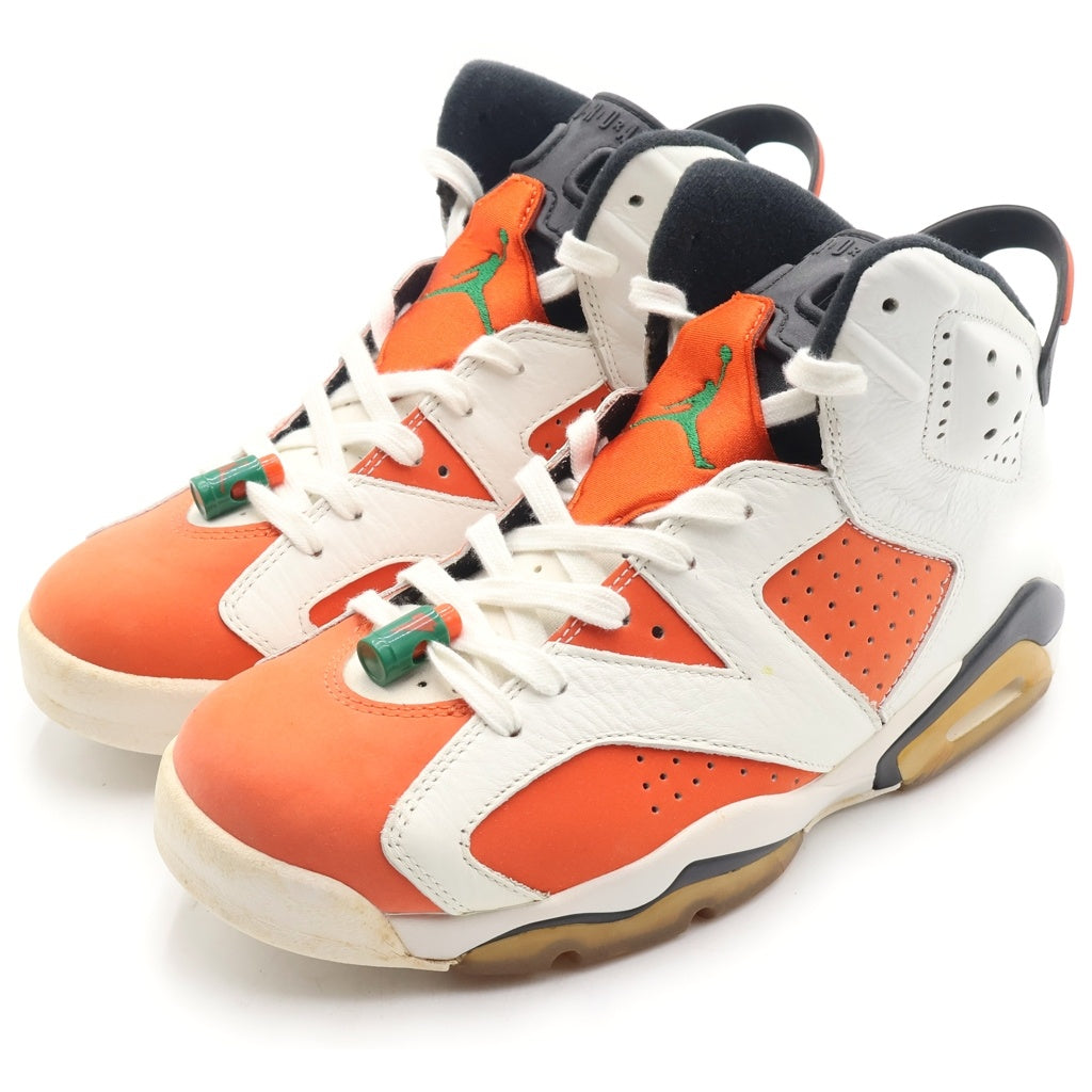 NIKE(ナイキ) AIR JORDAN 6 RETRO GATORADE 384664-145 エアジョーダン 6 レトロ ゲータレード ハイカットスニーカー ホワイト/オレンジ US8.5/26.5cm