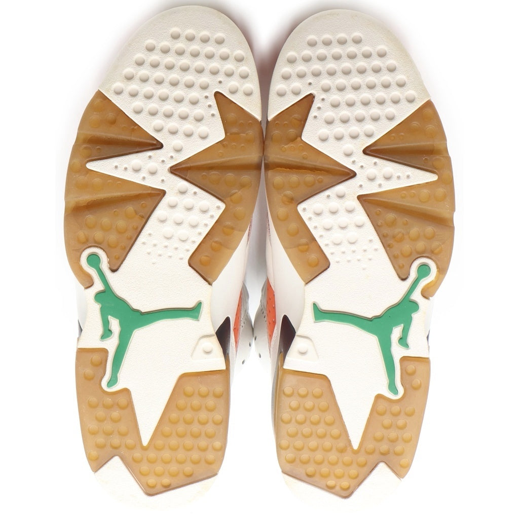 NIKE(ナイキ) AIR JORDAN 6 RETRO GATORADE 384664-145 エアジョーダン 6 レトロ ゲータレード ハイカットスニーカー ホワイト/オレンジ US8.5/26.5cm
