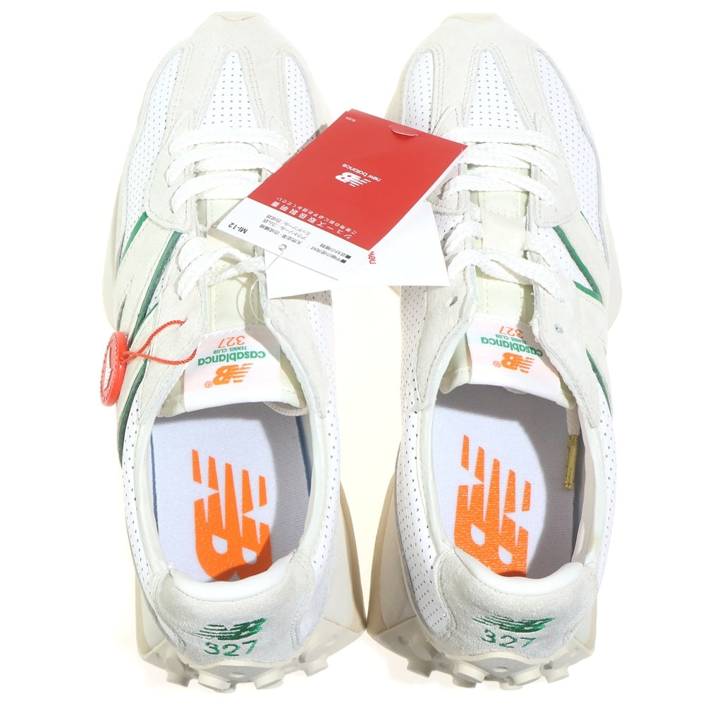 New Balance(ニューバランス) ×CASABLANCA MS327CBA カサブランカ スエード ローカットスニーカー グレー US9/27cm