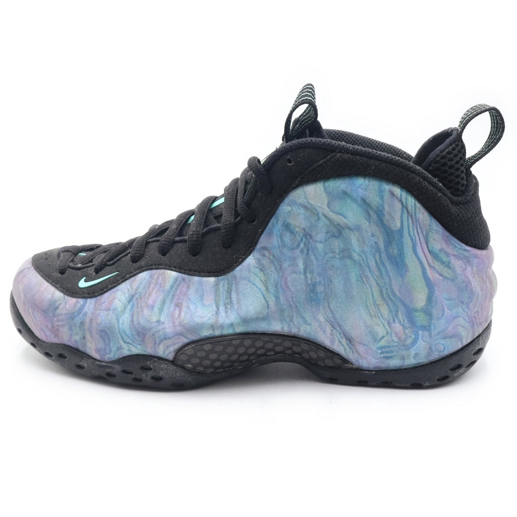 NIKE(ナイキ) AIR FOAMPOSITE ONE PREMIUM ABALONE 575420-009 エア フォーム ポジット プレミアム アバロン ハイカットスニーカー グレー/ブラック US8.5/26.5cm